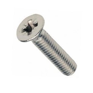 Cross recessed countersunk screws